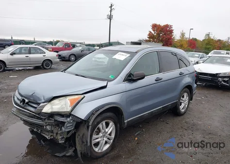 2010 Honda Cr-V Ex из США, поврежденный, VIN 5J6RE4H5XAL006236